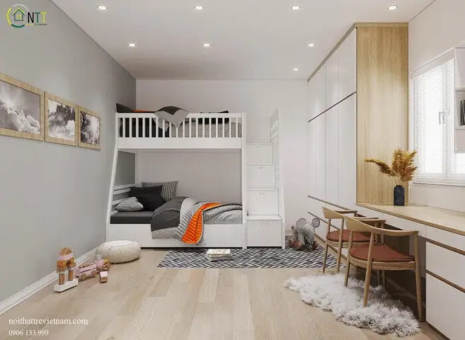 Thiết kế phòng ngủ tiện ích cho bé: 9 lời khuyên vàng