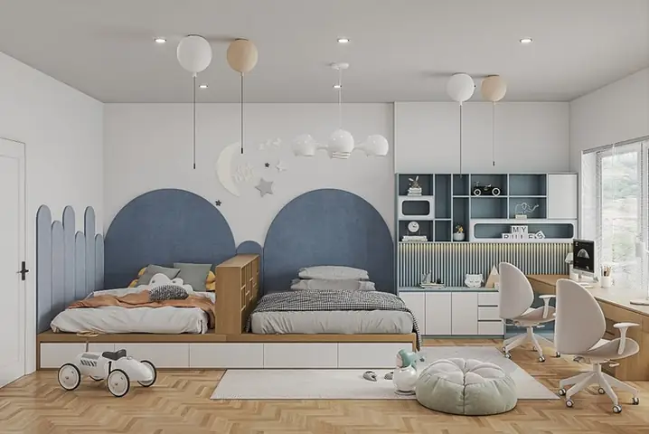 Thiết kế phòng ngủ tiện ích cho bé: 9 lời khuyên vàng