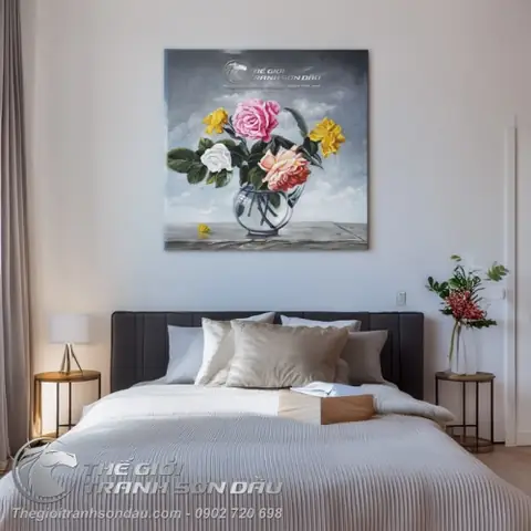 Hướng dẫn trang trí phòng ngủ hoa hồng: Tạo không gian mơ màng