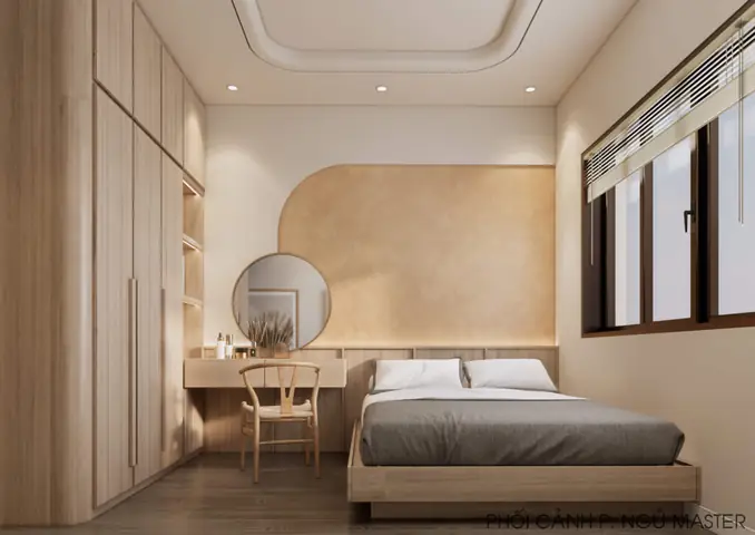 Thiết kế phòng ngủ trong căn hộ: Hướng dẫn tối ưu không gian và tiện nghi