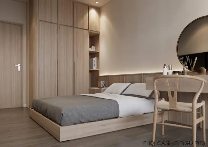 Thiết kế phòng ngủ trong căn hộ: Hướng dẫn tối ưu không gian và tiện nghi Thiết kế phòng ngủ trong căn hộ: Hướng dẫn tối ưu không gian và tiện nghi
