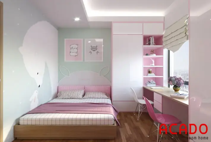 Cách tạo không gian phòng ngủ tươi trẻ sang trọng đầy cuốn hút