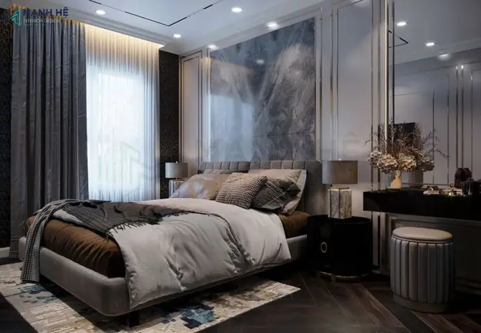 Thiết Kế Phòng Ngủ Với Gam Màu Trầm: Tạo Nét Đẹp Sang Trọng Thiết Kế Phòng Ngủ Với Gam Màu Trầm: Tạo Nét Đẹp Sang Trọng