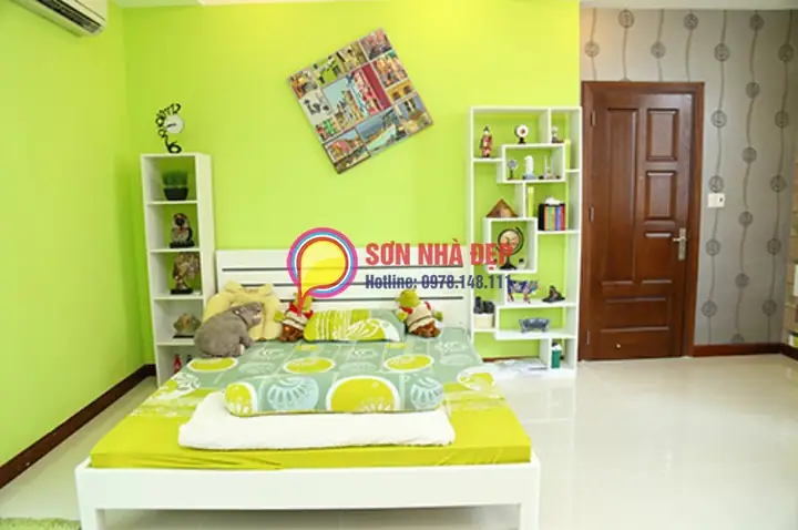 Phòng ngủ xanh non lá chuối: Ý tưởng và phong cách thiết kế Phòng ngủ xanh non lá chuối: Ý tưởng và phong cách thiết kế