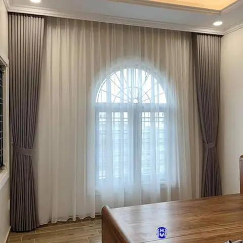 rèm cửa sổ chống nắng phòng ngủ