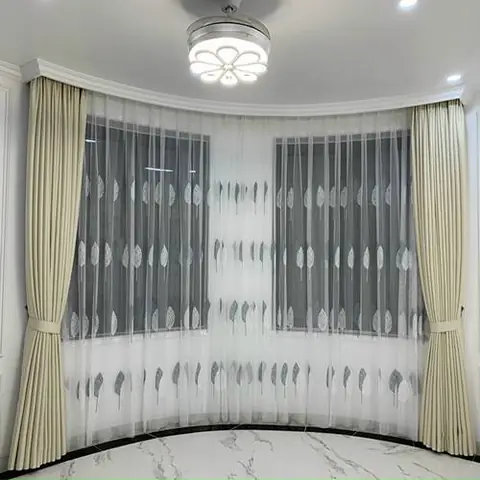 rèm cửa sổ chống nắng phòng ngủ