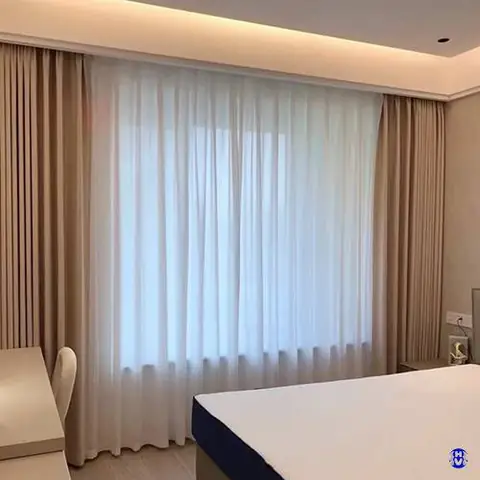 rèm cửa sổ chống nắng phòng ngủ