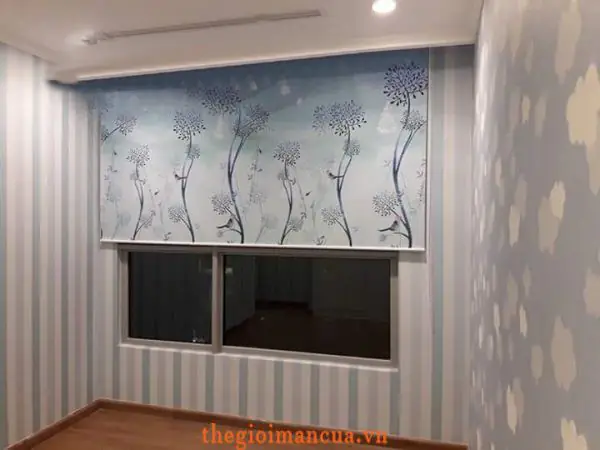 Những mẫu rèm cuốn chống nắng cho phòng ngủ đẹp