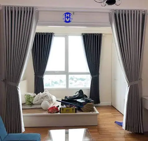 Ưu điểm giữa rèm vải ngăn phòng ngủ với vách ngăn
