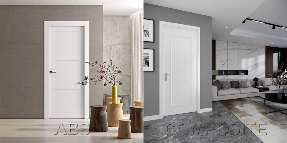 So sánh hình ảnh cửa nhựa ABS và cửa nhựa composite