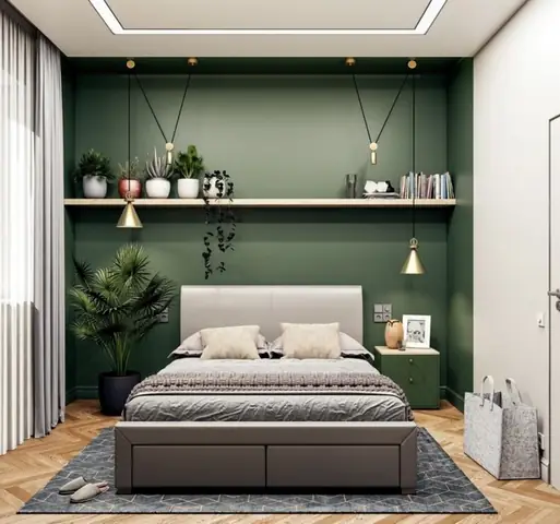 Sơn Phòng Ngủ 2 Màu Đẹp Xen Kẽ: Bí Quyết Tạo Không Gian Lý Tưởng