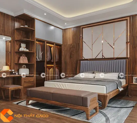 Làm thế nào để chọn sơn phòng ngủ màu gỗ đẹp và hiện đại?