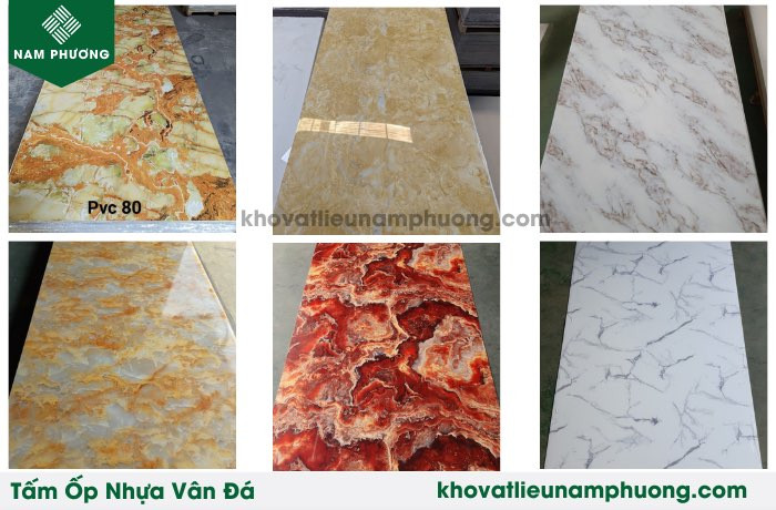Tấm nhựa ốp vân đá
