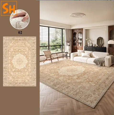 Bí quyết chọn và trang trí thảm trải sàn phòng ngủ vintage hút hồn