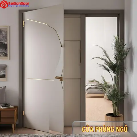 Hướng dẫn thi công cửa phòng ngủ: Quy trình và lựa chọn vật liệu