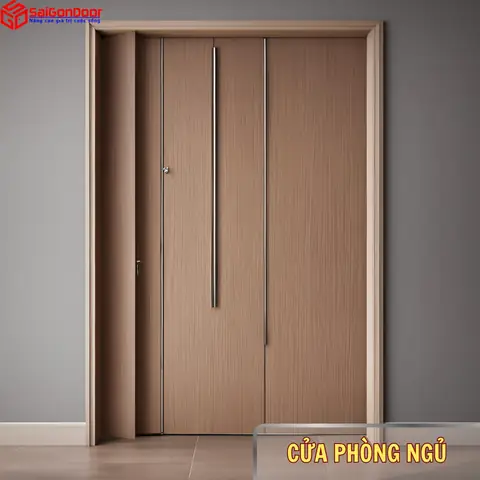 Hướng dẫn thi công cửa phòng ngủ: Quy trình và lựa chọn vật liệu