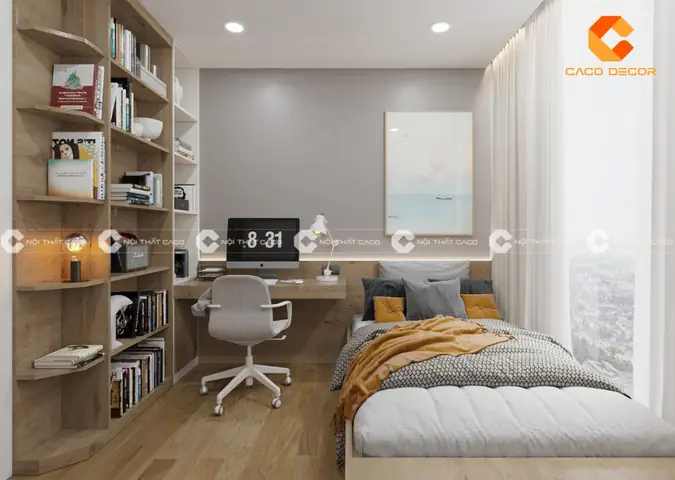 Thiết Kế Bàn Học Trong Phòng Ngủ: Hướng Dẫn Tối Ưu Không Gian & Học Tập