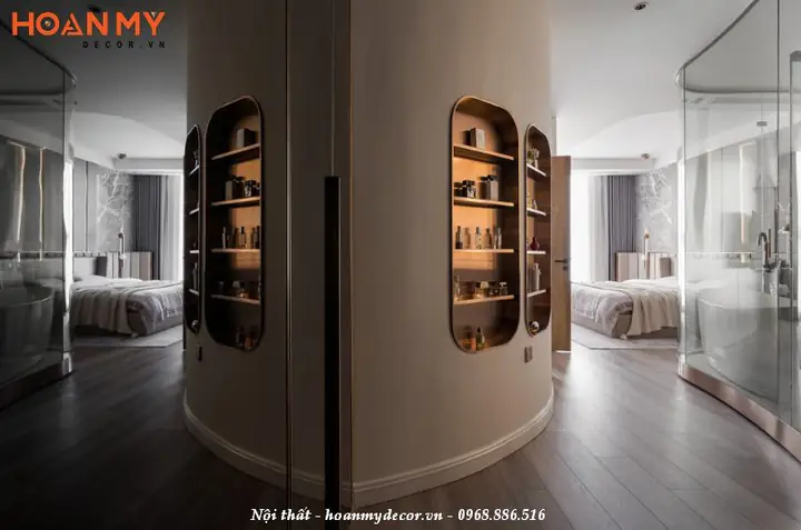 Thiết kế căn hộ 120m2 3 phòng ngủ theo phong cách Luxury