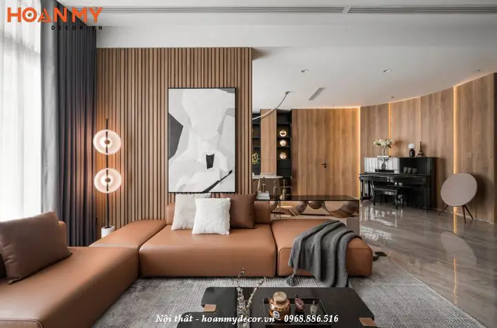 Thiết kế căn hộ 120m2 3 phòng ngủ theo phong cách Luxury