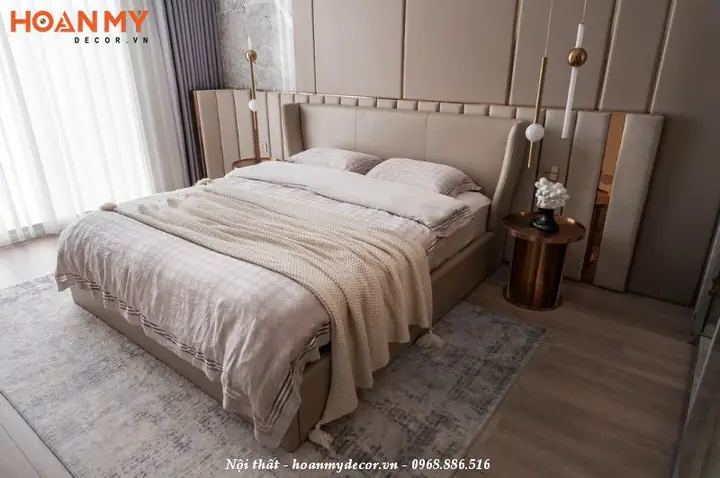 Thiết kế căn hộ 120m2 3 phòng ngủ theo phong cách Luxury
