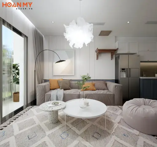 Mẫu căn hộ 120m2 3 phòng ngủ theo phong cách Sacndinavian