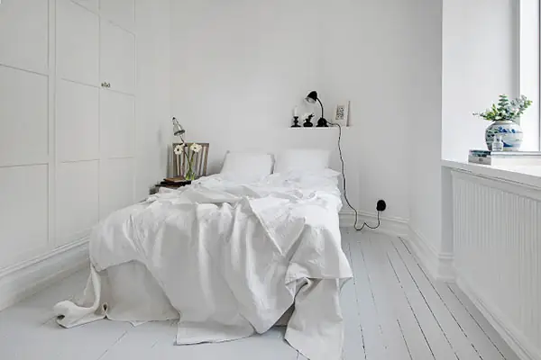 Mẫu 3: Thiết kế căn hộ 46m2 2 phòng ngủ theo phong cách Bắc Âu đầy thu hút Mẫu 3: Thiết kế căn hộ 46m2 2 phòng ngủ theo phong cách Bắc Âu đầy thu hút
