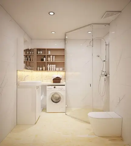 Mẫu 2: Thiết kế căn hộ 46m2 hiện đại Mẫu 2: Thiết kế căn hộ 46m2 hiện đại