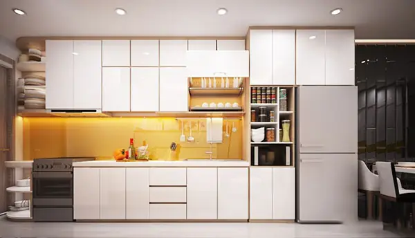 Mẫu 2: Thiết kế căn hộ 46m2 hiện đại Mẫu 2: Thiết kế căn hộ 46m2 hiện đại