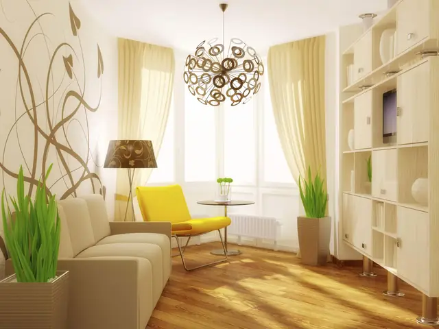 4. Mẫu chung cư 60m2 2 phòng ngủ với họa tiết trang trí đẹp mê mẩn 4. Mẫu chung cư 60m2 2 phòng ngủ với họa tiết trang trí đẹp mê mẩn