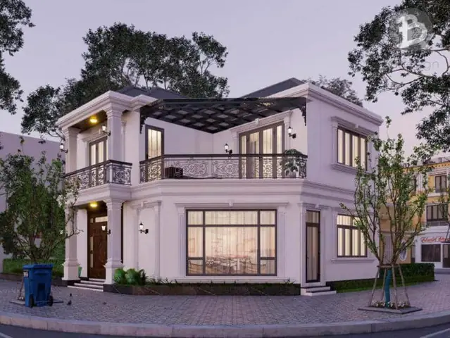 Thiết kế nhà 10x10m 2 tầng Thiết kế nhà 10x10m 2 tầng