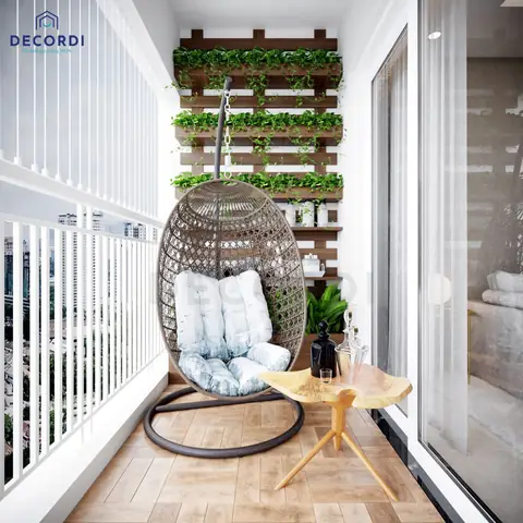 Mẫu 2: Thiết kế nội thất căn hộ 65m2 phong cách sang trọng