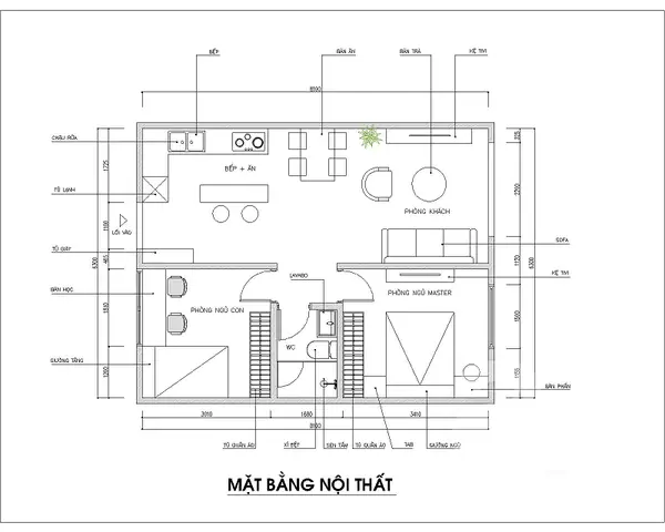 Làm thế nào để thiết kế nhà và phòng ngủ tối ưu cho không gian nhỏ?