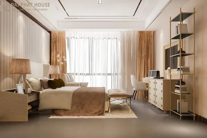 thiết kế nội thất chung cư 1 phòng ngủ