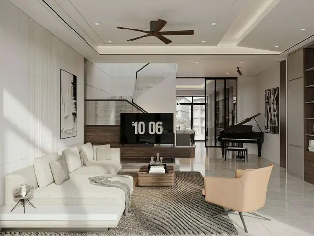 Thiết kế nội thất nhà 4 tầng