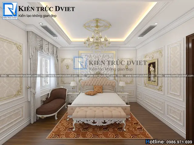 Thiết kế nội thất phòng ngủ 24m2: Hướng dẫn chi tiết tối ưu không gian