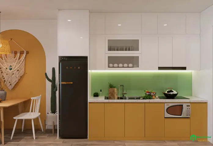 2.2 Thi công nội thất bếp hiện đại