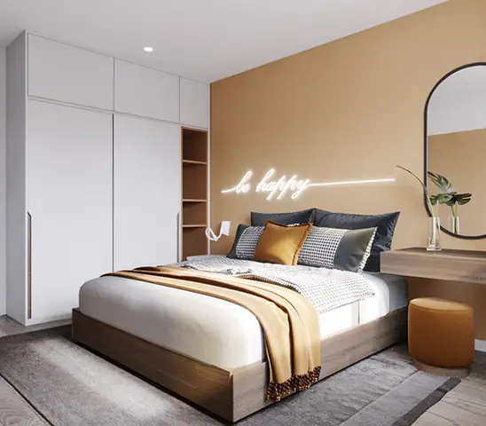 Hướng dẫn thiết kế nội thất phòng ngủ hiện đại tại HCM