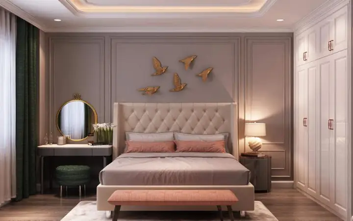 Thiết kế nội thất phòng ngủ chung cư: Nguyên tắc và ý tưởng tối ưu