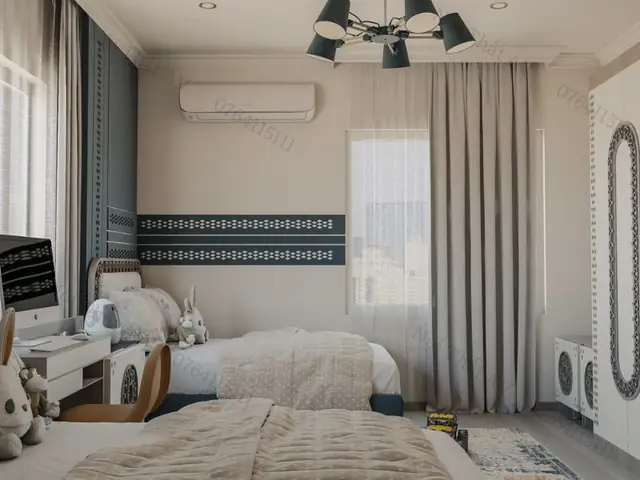 thiết kế phòng ngủ 10m2 cho 2 bé thiết kế phòng ngủ 10m2 cho 2 bé