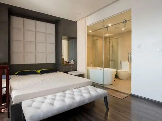Top 10+ mẫu thiết kế phòng ngủ 15m2 có toilet đẹp