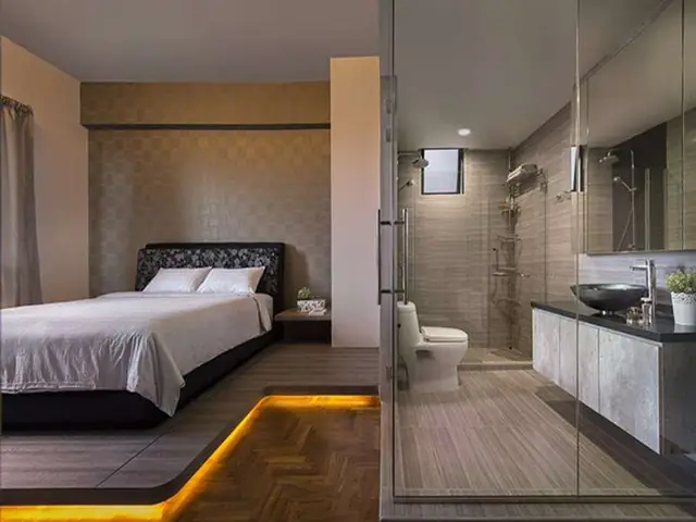 Top 10+ mẫu thiết kế phòng ngủ 15m2 có toilet đẹp