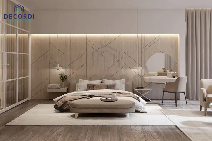 thiết kế phòng ngủ 18m2