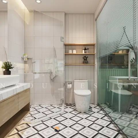 Thiết Kế Phòng Ngủ 18m2 Gồm WC: Tối Ưu Không Gian và Tiện Nghi