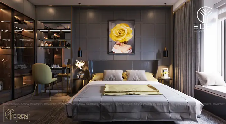 Eden Luxury – Đơn vị chuyên thiết kế phòng ngủ 25m2 uy tín và chất lượng hàng đầu Hà Nội