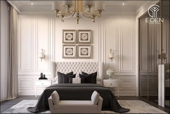 Phong cách cổ điển, hoài niệm cho phòng ngủ 25m2