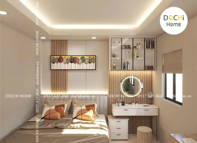 Thiết Kế Phòng Ngủ 27m2: Tối Ưu Không Gian & Tạo Phong Cách