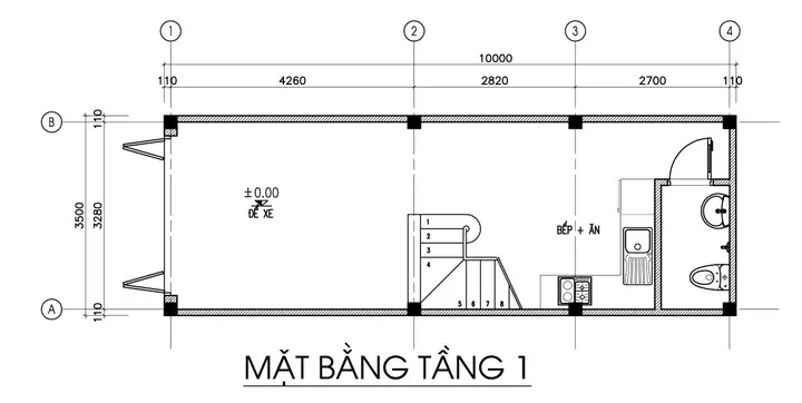 Cách thiết kế phòng ngủ 3.5 x 10 mét đẹp và tiện nghi