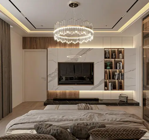 thiết kế phòng ngủ 30m2 có toilet