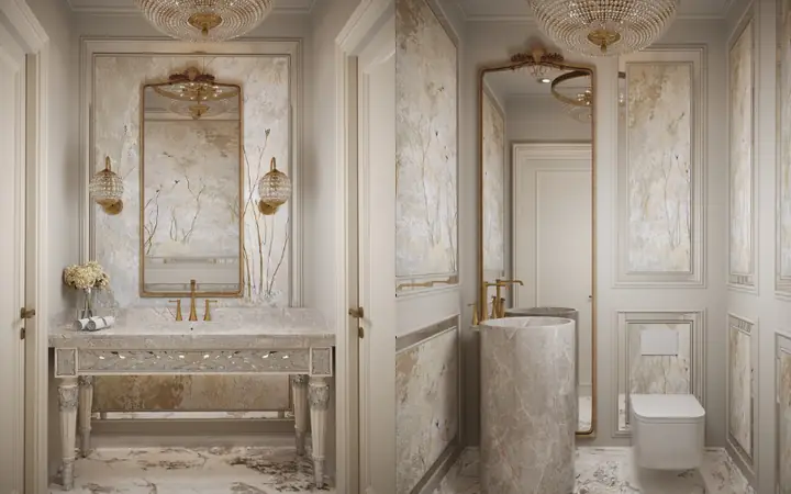thiết kế phòng ngủ 30m2 có toilet