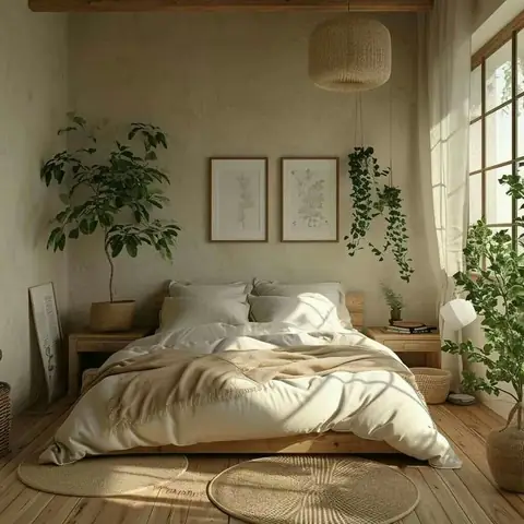 thiết kế phòng ngủ 9m2 cho vợ chồng